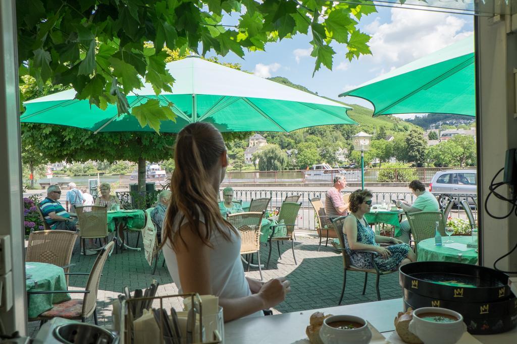Panorama-Cafe Moselgarten Alf Ngoại thất bức ảnh